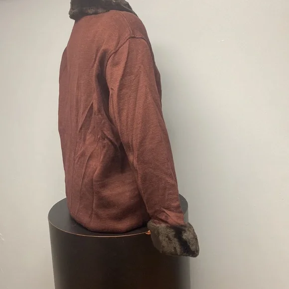 Fila jacket with faux fur - Picture 8 of 10